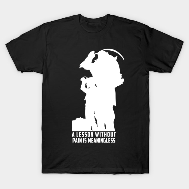 Edward and Aplhonse Elric FullMetal Alchemist T-Shirt by SirTeealot